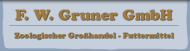 Großhandel für Heimtiernahrung, Futtermittel - F. W. Gruner GmbH